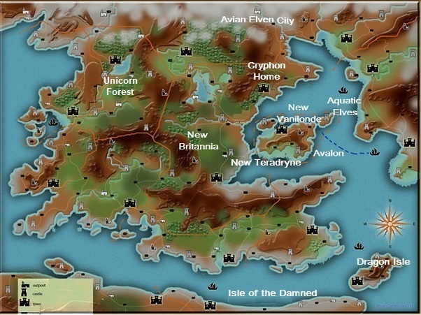 Otherworld map